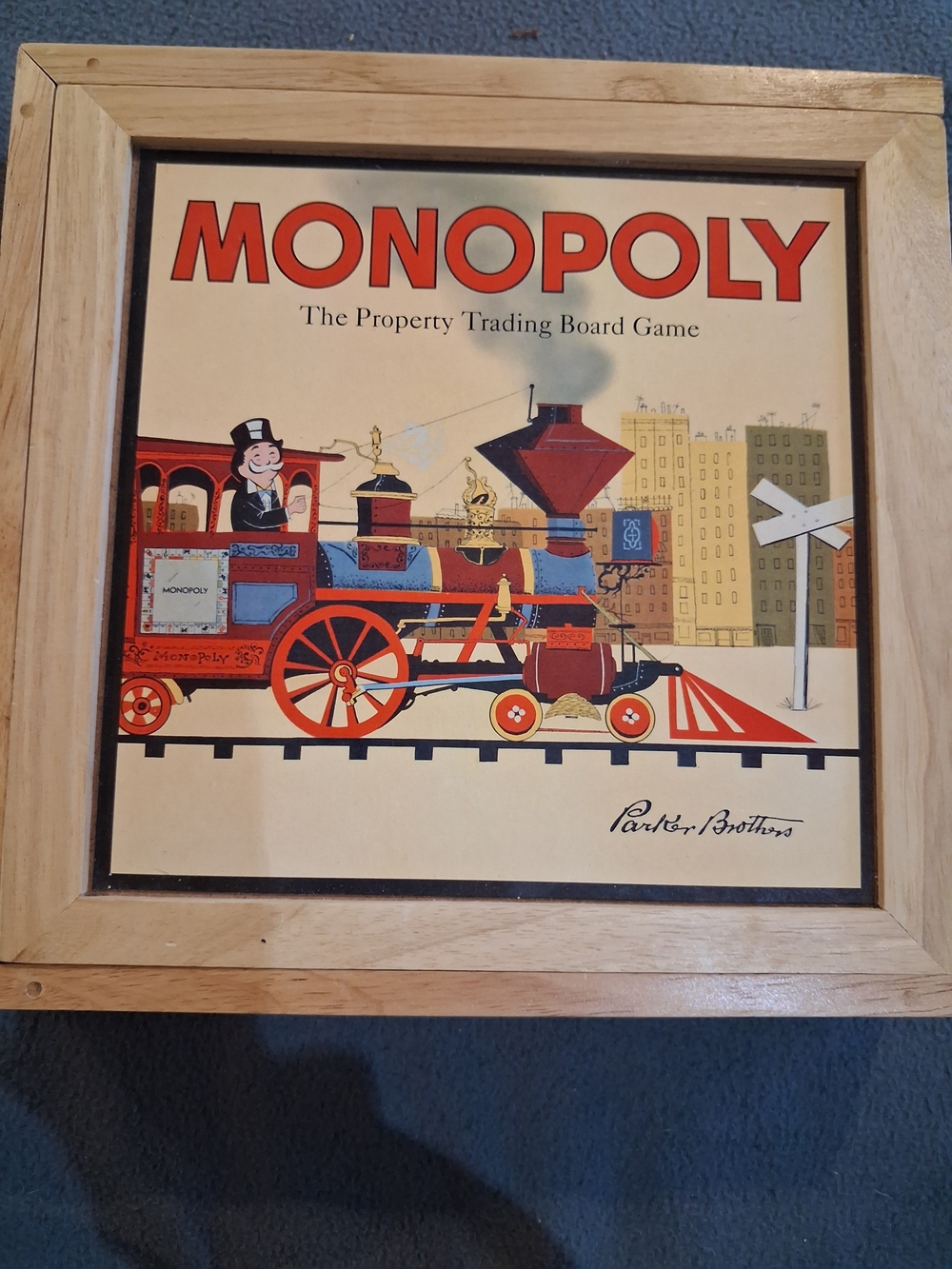 Monopoly Board Game Wooden Edition
